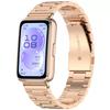 Compatible with Huawei Band 11 Pro: Three-Bead Stainless Steel Strap