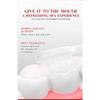Dentifricio Sbiancante, Rimuove Macchie e Rinfresca l'Alito, Sbiancamento Quotidiano e Cura Preventiva contro i Denti Gialli, con Potere Pulente Super Forte.