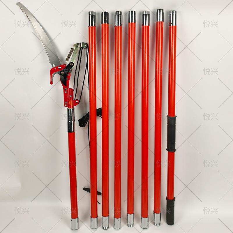 Telescopic Tree Pruner: High-Altitude Garden Shears and Saw for 3-7 Meter Branches