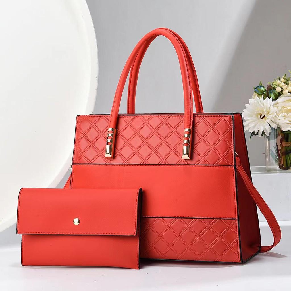 Stylish Large Capacity Patchwork Tote Bag For Moms With Retro Urban Chic Design