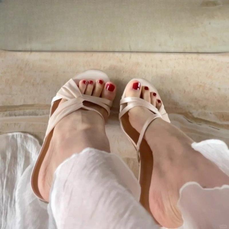 Fashion Women Slippers Heeled Sandals High Heels Shoes Woman Summer 2025 Trend Shallow Pumps Elegant Dress Open Toe Sandalias De Mujer