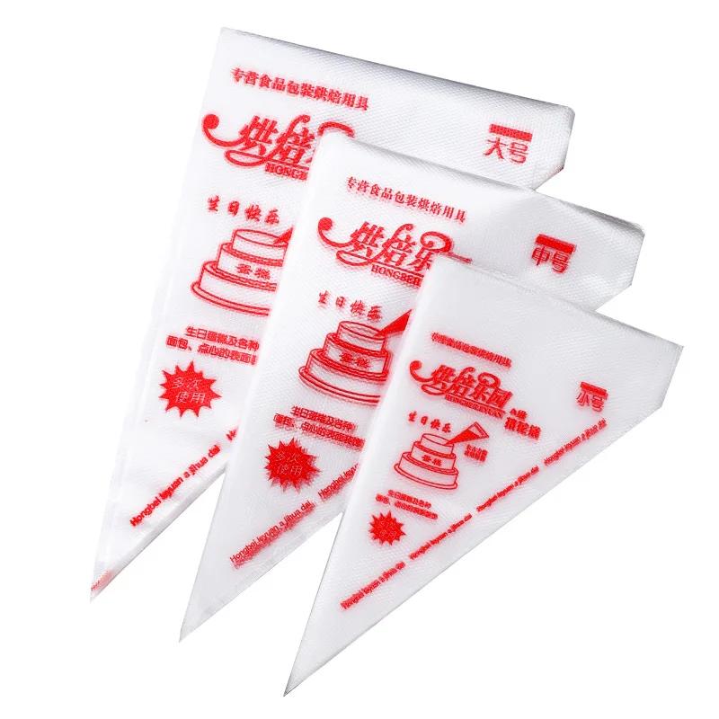 200pcs Disposable Cream Pastry Bags Disposable Piping Bags Cake Icing Sugarcraft Cupcake Piping Bags for Cake Decorating Tools
