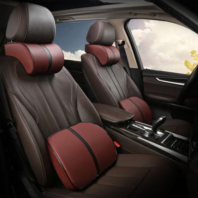 Car Memory Foam Neck Headrest Travel Comfortable Lumbar Pillow Support Cushion