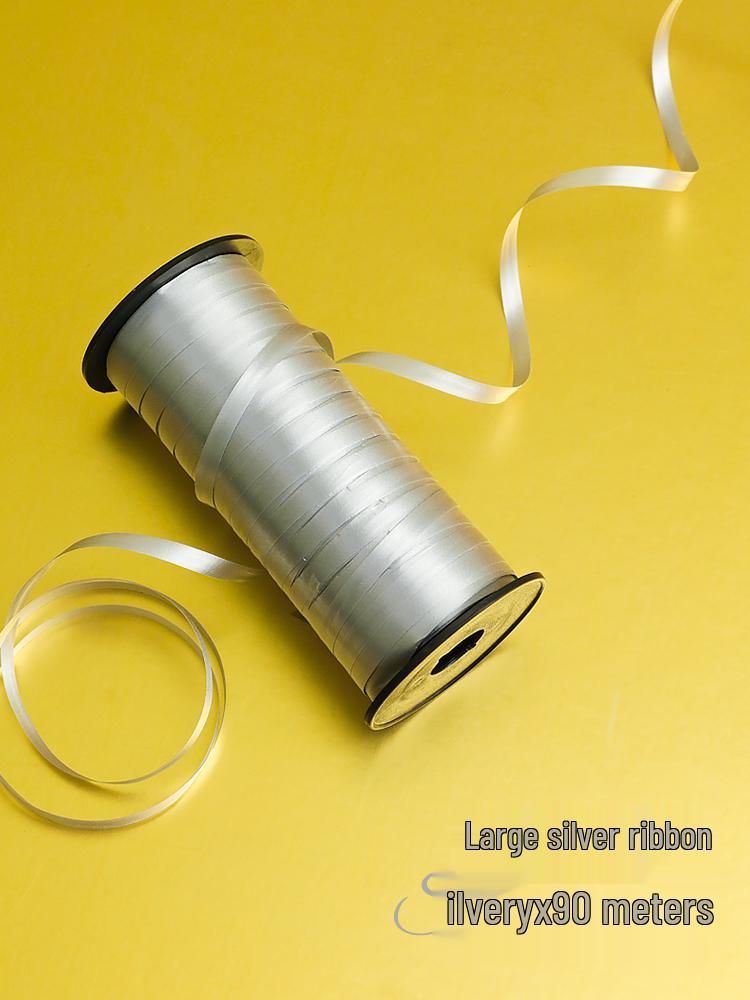 Helium Balloon Ribbon Tie for Birthday or Wedding Decorations