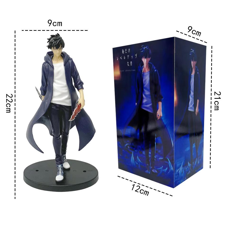Anime Sung Jinwoo Shadow King Cheng Xiaoyu Handheld Action Figure Collectible Toy Gift 100% Brand New Model Ornament