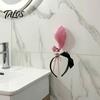 Flamingo Coat Hooks Cute Animal Wall Hook, Flamingos/Giraffes/Swans/Elephants Shape Hanger, Self Adhesive Home Decor Resin Decorative Hook for