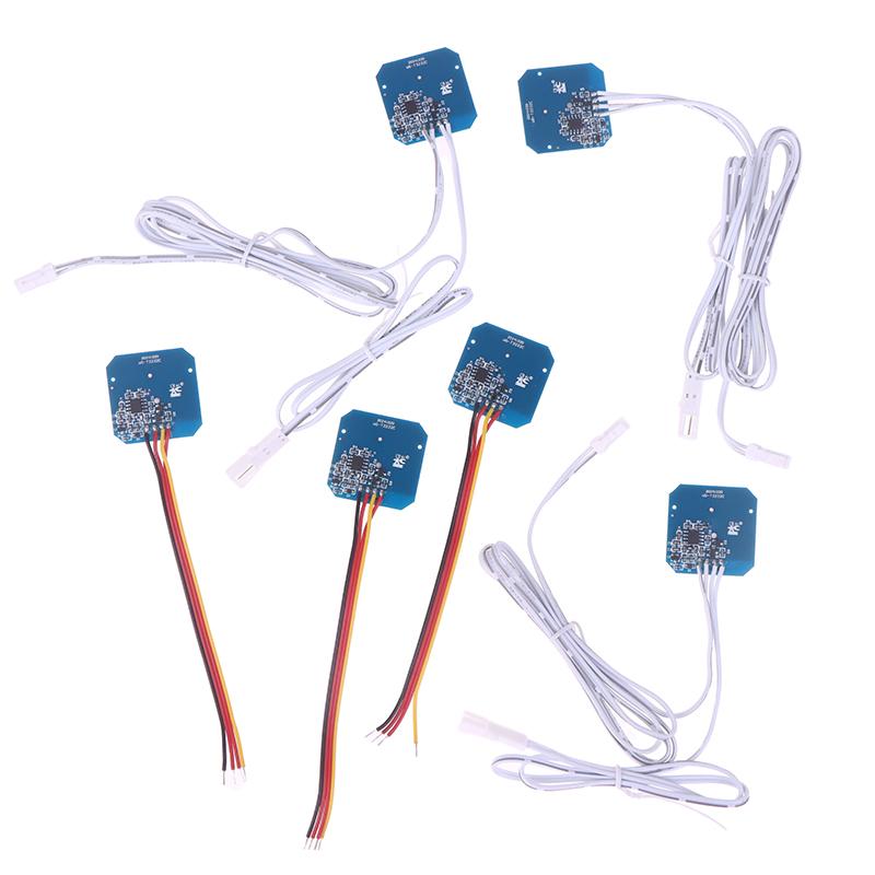 Adjustable Touch Switch 5-24V 3A- Wood/Glass/Acrylic Penetration, Hand-Sweep Sensor For Smart Closet/Office LED Lighting