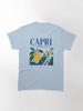 Peppino di Capri Capri Italia Retro Island Lemon Souvenir Graphic Classic T-Shirt