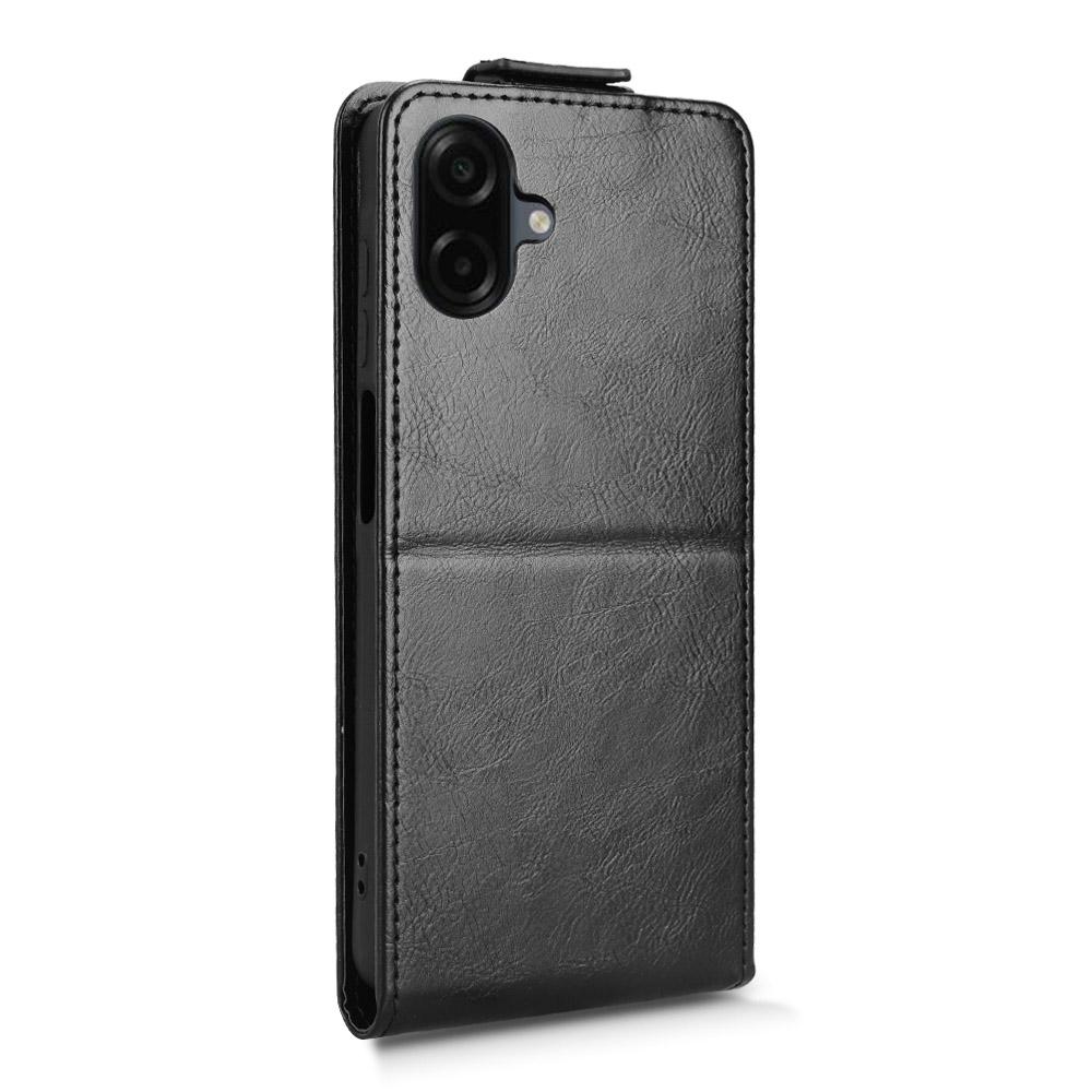 For Samsung Galaxy A07 4G Stand Case Magnetic Clasp Vertical Flip Leather Phone Cover with Card Holder