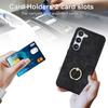 For Samsung Galaxy S24 Case PU Leather Coated TPU Retro Card Slots Phone Cover