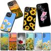 Daisy Sunflower Rose Flower Peony Red Cover for Xiaomi Poco F7 F6 F8 Ultra F5 X7 X6 X5 X3 NFC M7 M6 Pro C85 C75 C65 C71 C61 Case