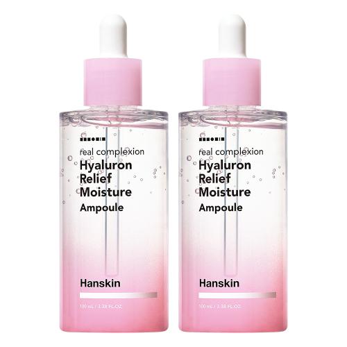 

Hanskin Real Complexion Hyaluron Relief Hydration Ampoule 100ml (2-Pack) 2 Count B0011379