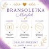 Butterfly Bracelet Purple Braided Adjustable Gift Box