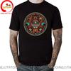 Lustiges Design Maya Azteken Kalender Kunst Sred Wams Unisex Mode Trendige Freizeitkleidung Stilvolle Oberteile T-Shirt Freizeit-T-Shirt Unisex