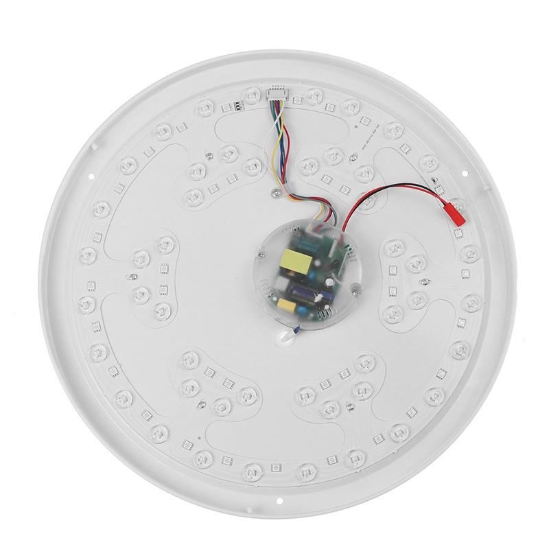 300W WiFi Modern RGB LED Ceiling Lights Home Lighting APP Bluetooth Music Light Smart Ceiling Lamp Bedroom Lamp 40*7cm