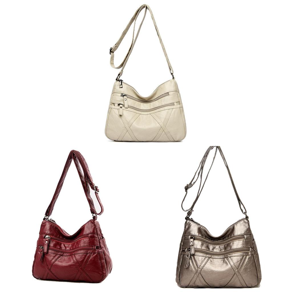 Fashion Women Crossbody Bag Pu Minimalist Small Shoulder Purse For Daily Use
