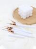 5 Nail Pen Set, Onion Powder Rod Crystal Pen, Nail Brush, Painted Pen, Nail Pen Green, Nail Arrangement Pen Set