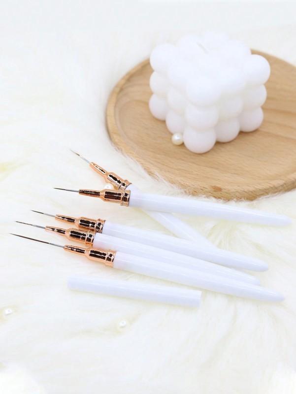 5 Nail Pen Set, Onion Powder Rod Crystal Pen, Nail Brush, Painted Pen, Nail Pen Green, Nail Arrangement Pen Set