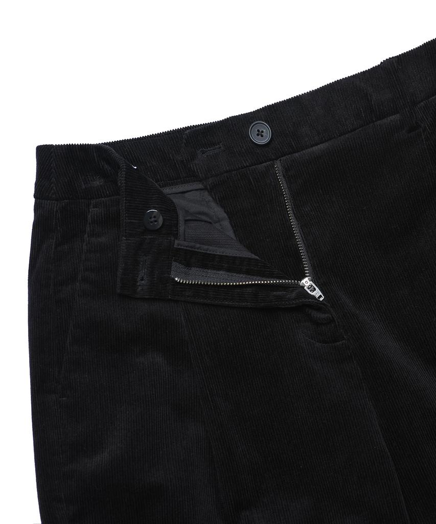 MUSINSA STANDARD WOMAN Women'S Tapered Corduroy Pants [Black]