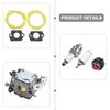 Comprehensive Carburetor Kit for Poulan Chainsaws Fits Models from 2250 to 262 Includes All Essential Components