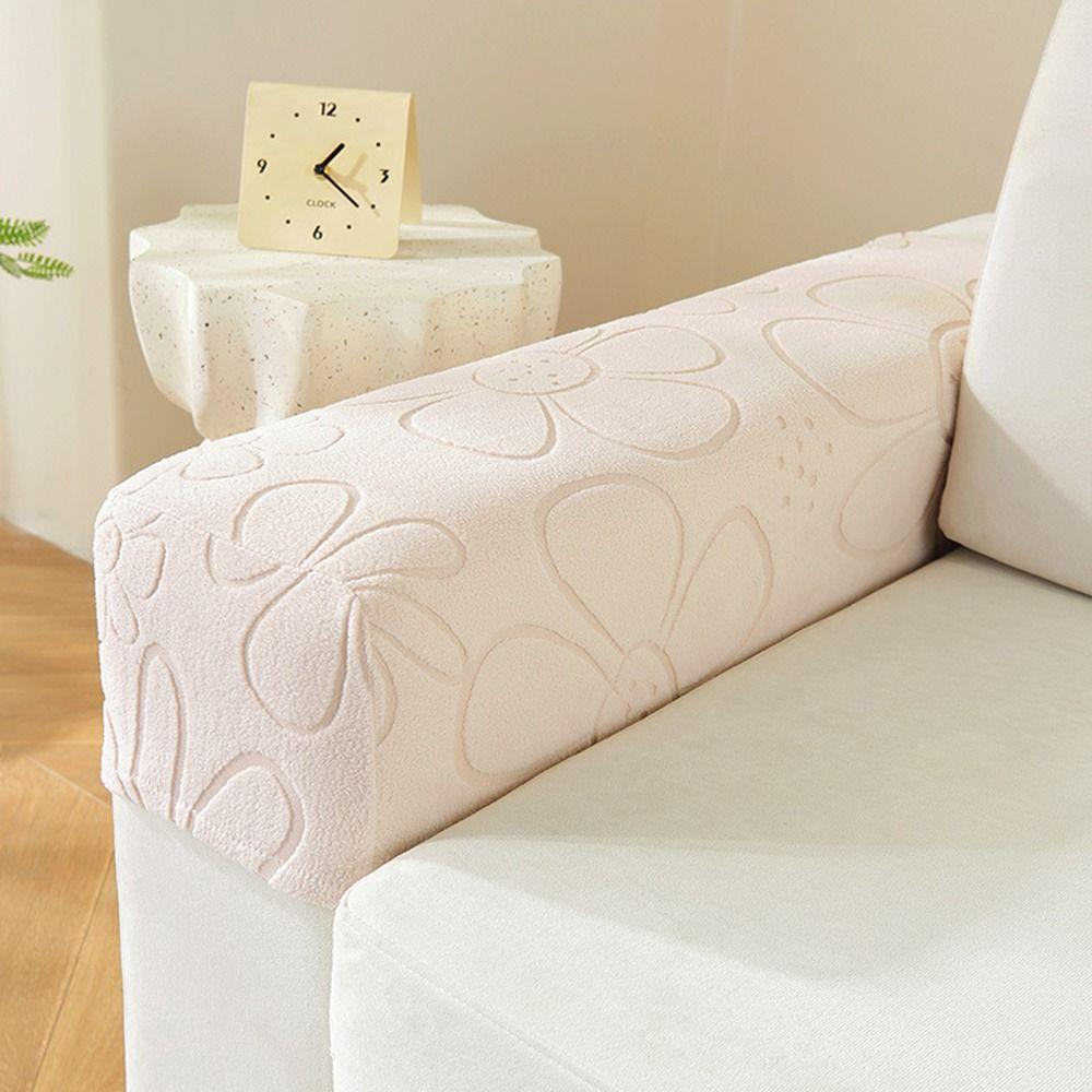 Anti-slip Sofa Armrest Cover Elastic Couch Arm Protector Sofa Cover for Home Furniture Decor