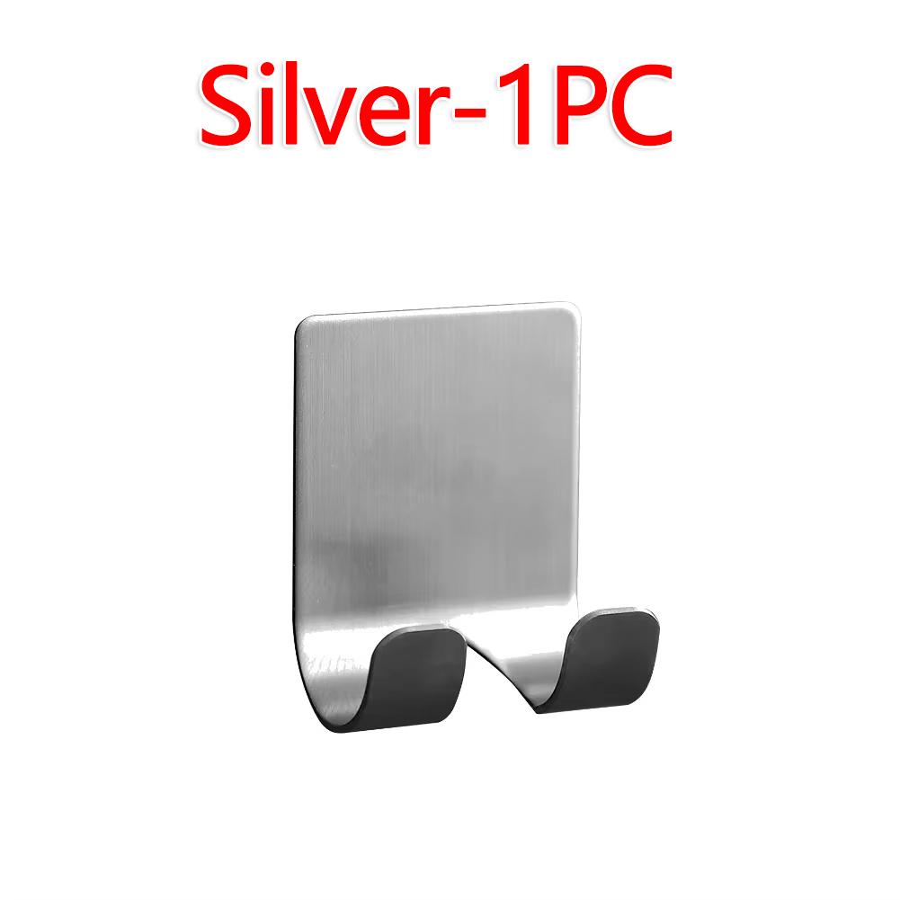 

304 Stainless Steel Razor Stand Shaving Holder Men Shaver Storage Bathroom Organizer Wall Mount Hook Rack for Shower As Shown