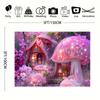 2D Dreamy Pink Forest Fairy Tale Backdrop for Photography & Event Banner