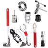 Mountain Bike Repair Tool Kit: Chain Breaker & Flywheel/Bottom Bracket Removal Tools