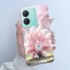 For Vivo Y27s Case Vivo Y36 Russian Cover Beautiful Butterfly Flower Girls Design Bumper Shell For Vivo V2247 V2322 Back Housing