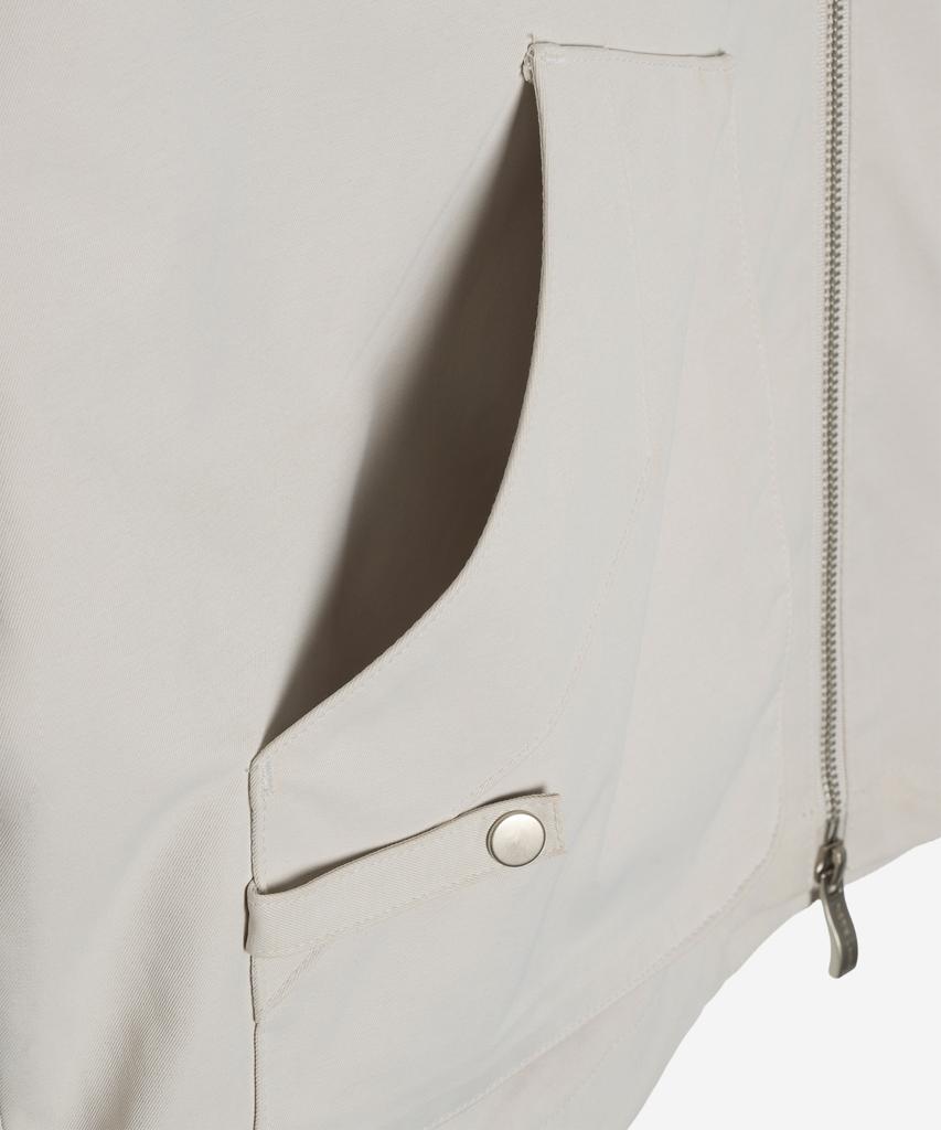 NODE LABS Dev:12 2Way Rivet Hood Jacket_Padded White