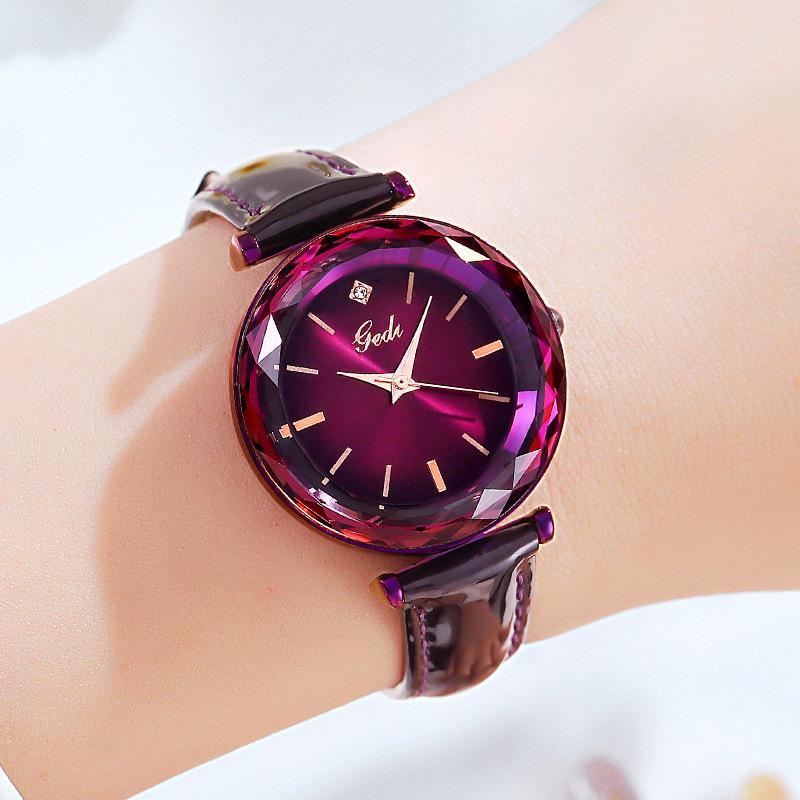 With Belt Ladies Watch Trend Casual Student Waterproof Quartz Watch
