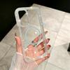 Diamond Clear Magnetic Phone Case for Samsung Galaxy S23 S24 S25 Ultra  A56  A55 A35 A15 5G Transparent Glitter Bling Hard Cover