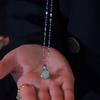 2026 Luxurious Silver Fuku-bukuro Pendant Necklace: Trendy Clavicle Chain for Women