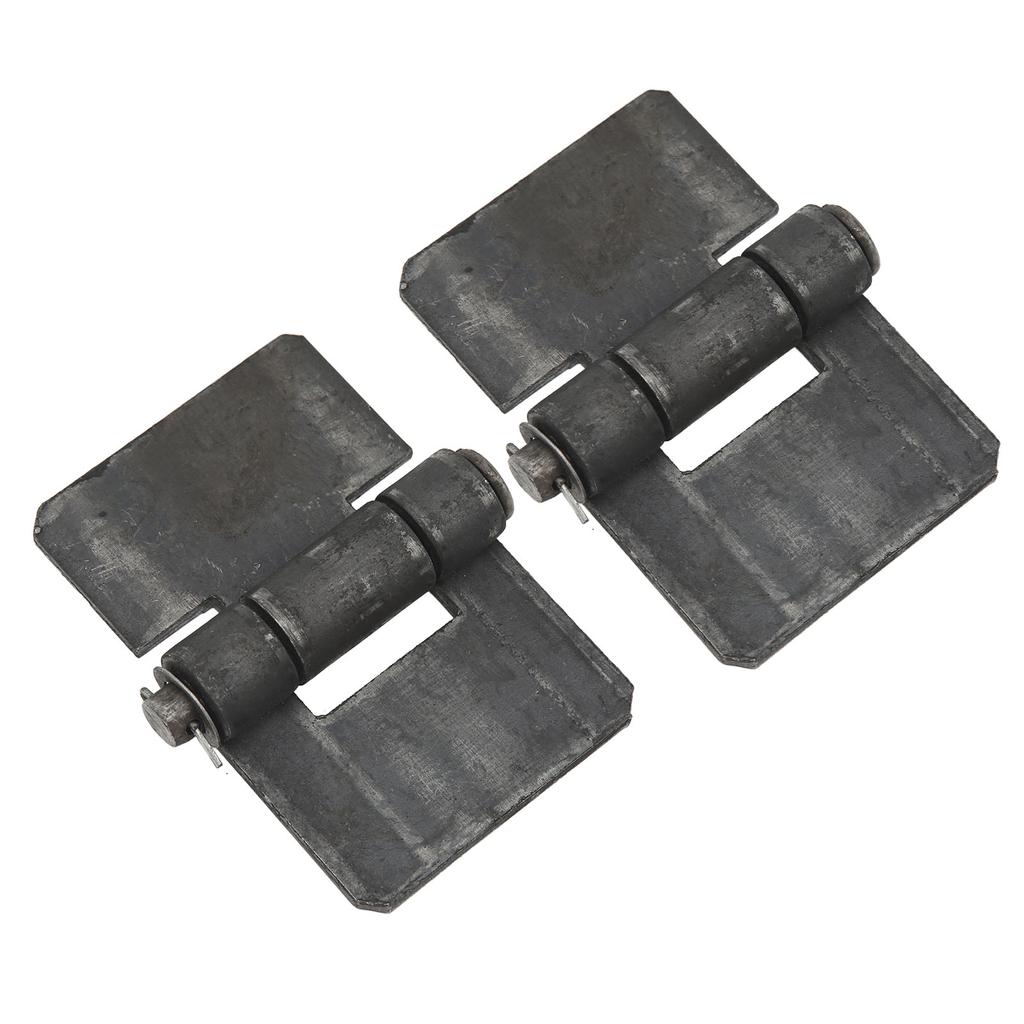 2 Pcs Door Butt Hinge 106 X 75 X 5mm Door Bearing Weld On Butt Hinges for Trailer
