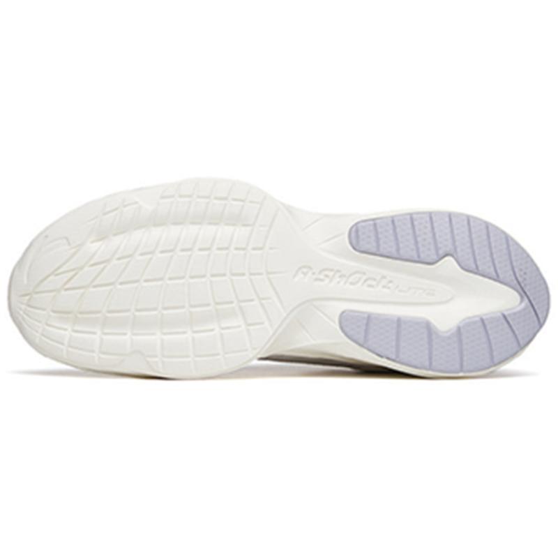 Anta DuCi1 Cushioning Anti-Slip Wear-Resistant Breathability Low-Top A-shock Running Shoes Women's Ivory White Sneakers 922355520-4