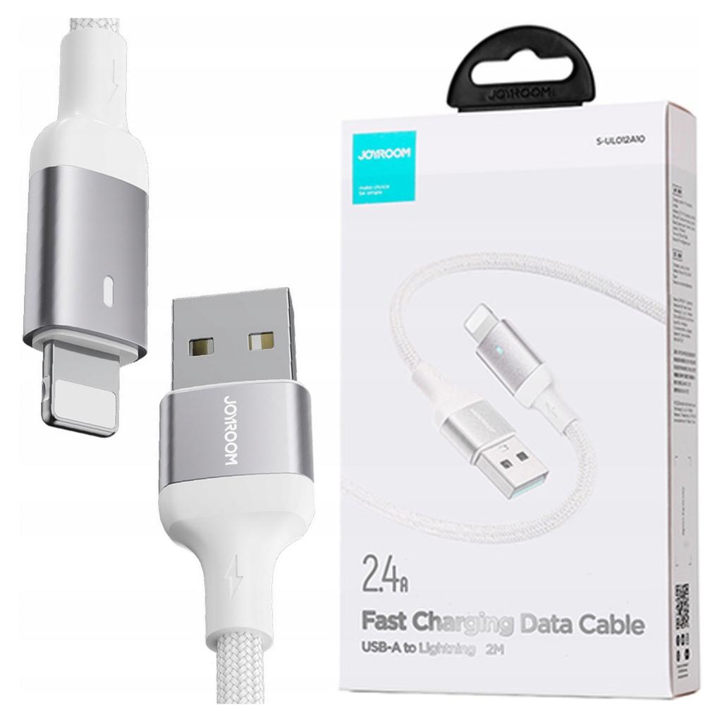 Kabel Do Usb-A / Lightning / 2.4A / 2M Joyroom S-Ul012A10 (Biały)