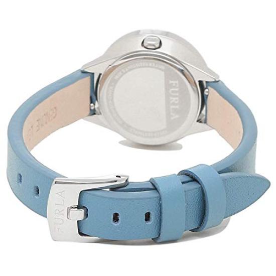 Furla watch FURLA leather club double bezel ladies watch wristwatch blue R4251116506 8033288820925