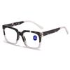 Fashionable Large Frame Reading Glasses for Women Anti Blue Light HD Vision Presbyopia Glasses Far Sight