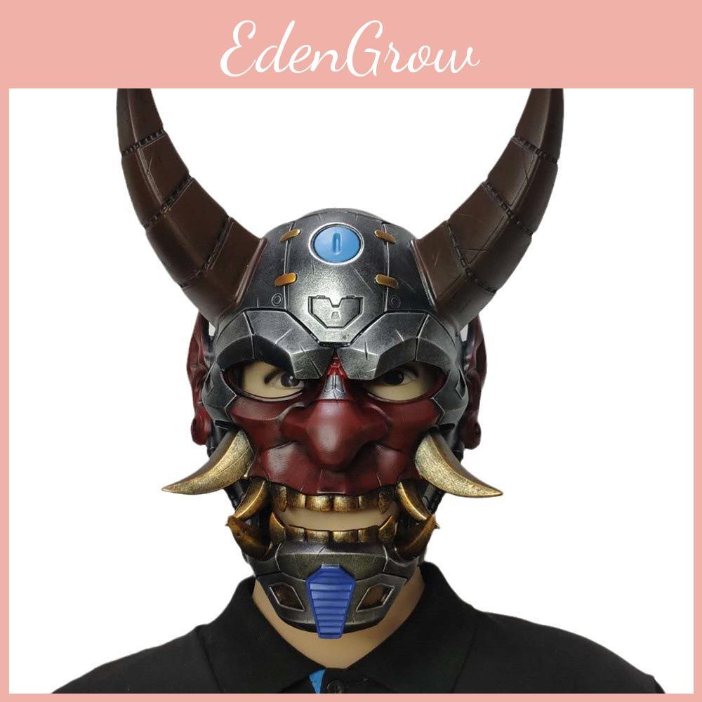 Mechanical Style Hannya Mask Prop With Resin Material For Christmas And Halloween Party Events