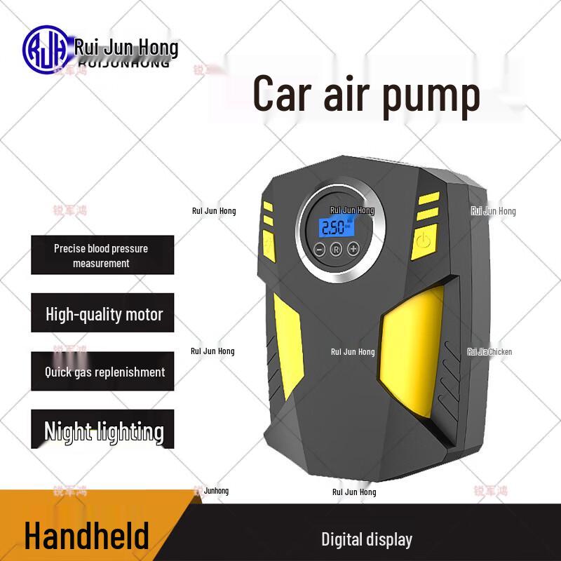 Ruijunhong Portable Digital Car Tire Inflator