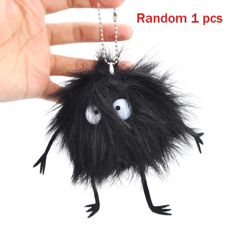 

Мягкий плюшевый брелок для ключей My Neighbor Totoro Dust Bunnies, милые мини-игрушки 1pcs