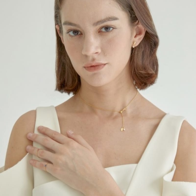 Aphrose Square Cubic Slide Bracelet