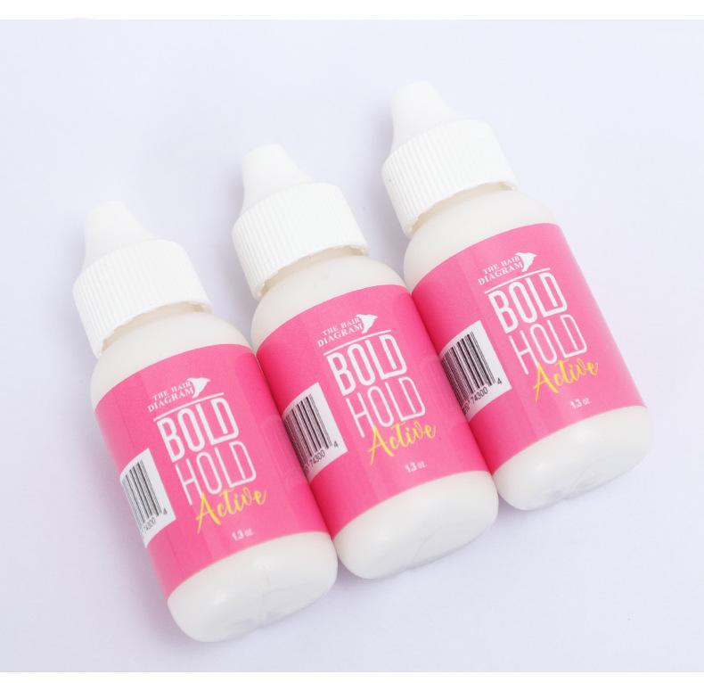 Multi-Color Anti-Allergy Invisible Water-Based White Glue for Scalp Use