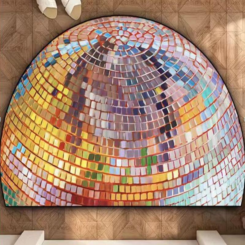 Retro American Style Floor Mats – Durable, Dirt-Resistant, Easy-Care Entrance Porch Rugs