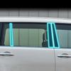 TPU Film For Nissan Patrol 2018- Window Center Pillar Protective Film Anti-scratch Cover Car Protector Exterior Accessories