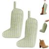 1/2Pcs Boot Storage Bag Quilted Portable Tall Boots Shoe Cover Protector Bags Waterproof Stain-Resistant