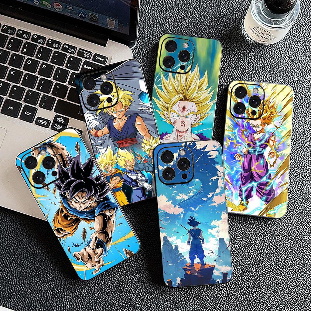 for Motorola Moto G86 G57 G67 G24 G15 G54 Power G13 G14 G34 G35 G45 G60 G53 G55 G64 G75 G72 Case Son Gohan Dragons Gokus Balls Z