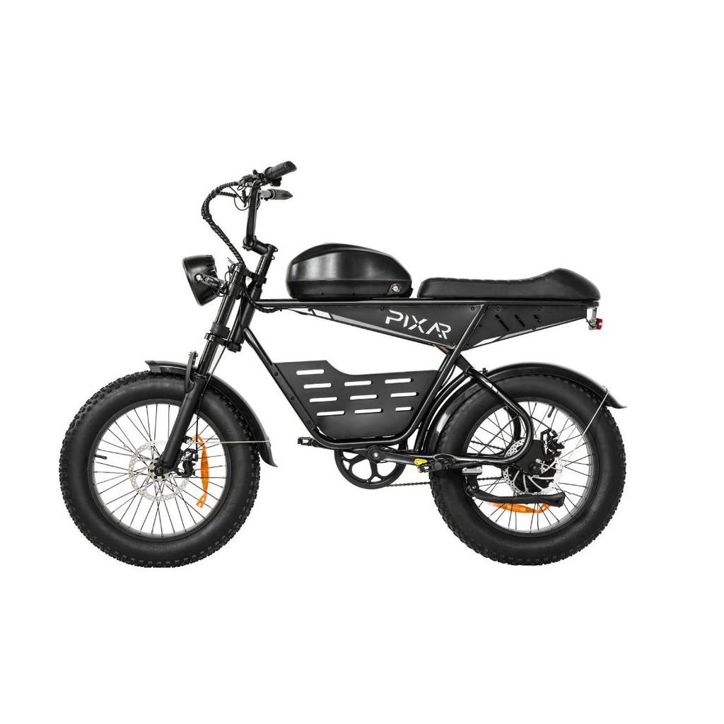 Bicicletă Electrică PIXAR SUPER pentru Adulți Motor Fără Perii 500W Baterie de Mare Capacitate 48V30Ah Roți de 20 de Inch pentru Navetă Urbană și Plimbări de Agrement