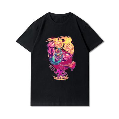Summer Graphic Men Tees Anime Men's T-shirts Harajuku Tops Vintage Short Sleeves Oversized Unisex Shirts