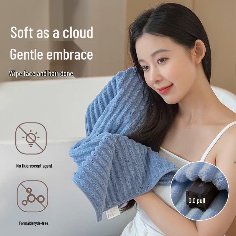 2024 Candy Velvet Quick-Dry No-Lint Large Bath Towel for Couples